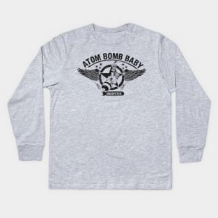 Atom Bomb Baby Kids Long Sleeve T-Shirt